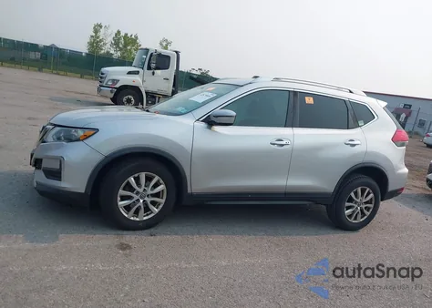 2017 Nissan Rogue Sv из США, поврежденный, VIN KNMAT2MV9HP528457